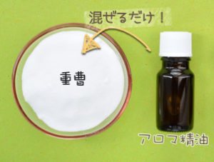 Natural detergents cleaners soap nuts, baking soda and essential oil for fragrance. Eco-friendly laundry washing set with on green background. Copy space.