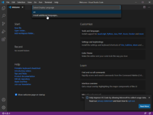 SnapCrab_Welcome - Visual Studio Code_2020-12-5_10-2-34_No-00