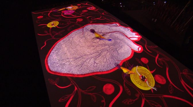 始まりました。パラリンピック開会式!