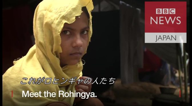 募金:ロヒンギャ難民援助をお願いが来てますね。