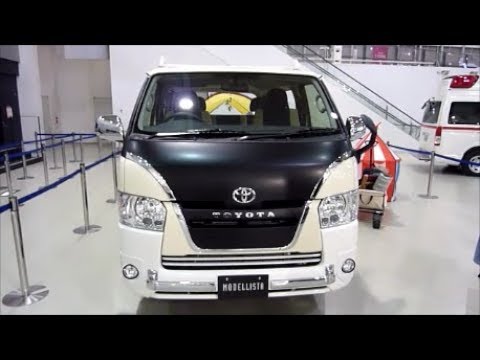 モデリスタ、レトロという世界をハイエースでこりゃ女性にも受けるかも！