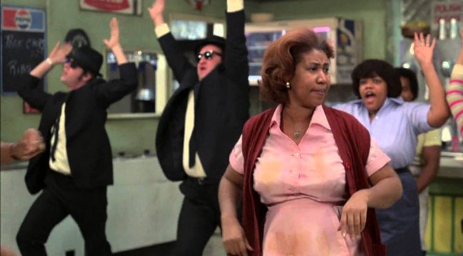 Blues Brothersでノリのある声のアレサ・フランクリンが亡くなりました