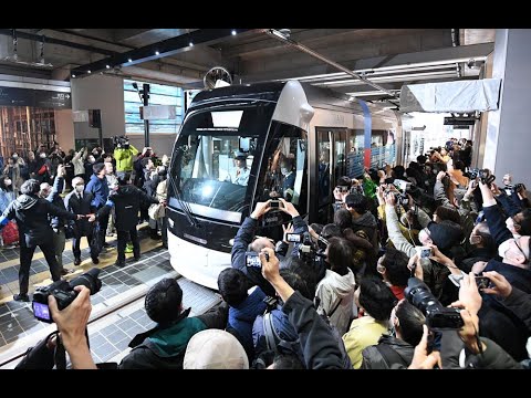 富山の路面電車が南北接続！
